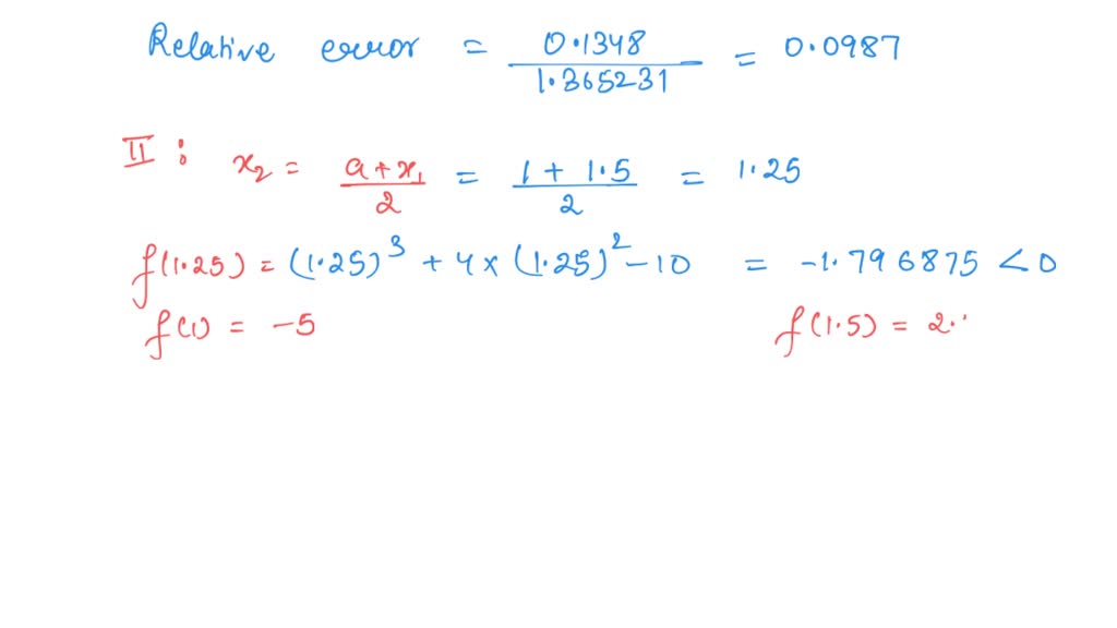 VIDEO solution: Determine the root of: f () 13 20x 19x2 3x3 with False ...