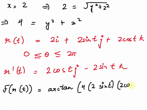 use-stokes-theorem-to-evaluate-curlfds-f-y-z-tan-12yz2i-2yj-2z2k-s-is-the-cone-y2-z2-o-2-oriented-in-the-direction-of-the-positive-axis-26968