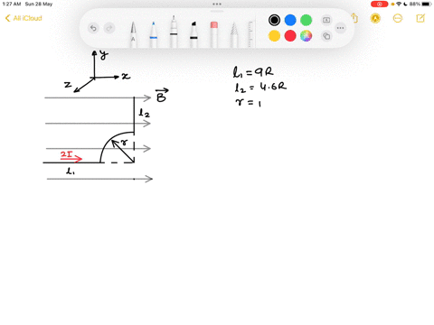 evaluate-the-magnitude-of-the-net-magnetic-force-on-a-current-loop-of-l19r-l246r-and-r6r-in-an-external-magnetic-field-b-32boi-in-terms-of-bori-express-your-answer-using-two-decimal-places-please-note