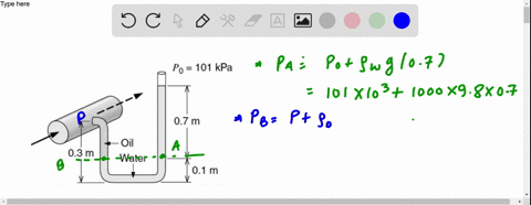 apipe-flowing-light-oil-has-a-manometer-attached-as-shown-in-the-figure-what-is-the-absolute-pressure-in-the-pipe-use-a-specific-gravity-of-083-for-light-oil-please-submit-your-solution-non-47237