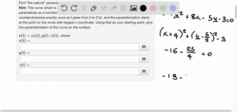 point-consider-the-paraboloid-z-x2-y2-the-plane-x-5y-2-3-0-cuts-the-paraboloid-its-intersection-being-a-curve-find-the-natural-parametrization-of-this-curve-hint-the-curve-which-is-cut-lies-11688