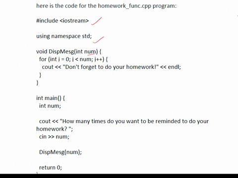 c-1homework_funccpp-this-is-basically-a-modification-to-your-last-assignmentinstead-of-having-all-the-code-in-the-main-functionyoull-implement-the-dispmesg-function-which-will-handle-the-act-82036