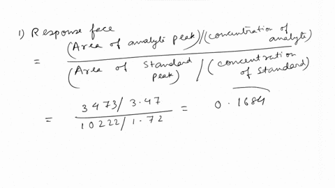 5-29-a-solution-containing-347-mm-x-analyte-and-172-mm-standard-gave-peak-areas-of-3-473-and-10-222-respectively-in-a-chromatographic-analysis-then-100-ml-of-847-mm-s-was-added-to-500-ml-of-83103