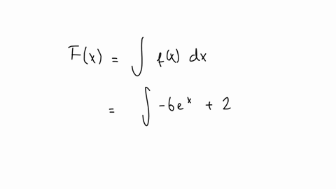 find-the-most-general-antiderivative-of-fx-6-ex2-sec-2x-where-frac-pi2xfracpi2-note-any-arbitrary-constants-used-must-be-an-upper-case-mathrmc-fx