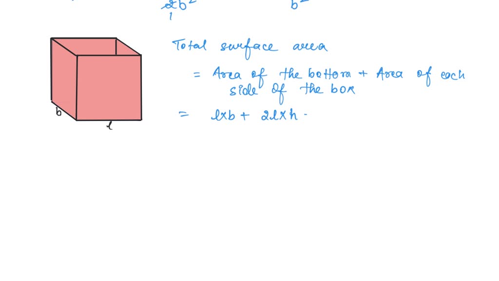 SOLVED Solve the problem A company wishes to manufacture box with