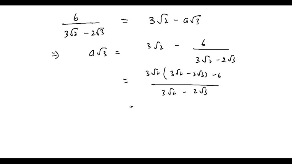 find the value of minus 6 2 3