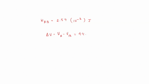 the-work-done-by-an-electric-force-in-moving-charge-from-point-a-to-point-b-is-254-x10-j-the-electric-potential-difference-between-the-two-points-is-va-vb-445-v-what-is-the-charge-57e-5-x-50812