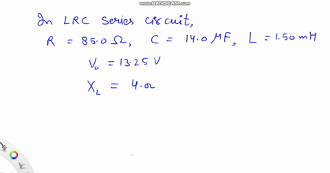 question-6-3-pts-an-lrc-series-circuit-consists-of-an-850-resistor-a-140-pf-capacitor-a-150-mh-inductor-and-a-variable-frequency-ac-source-of-voltage-amplitude-1325-v-at-what-angular-frequen-91669