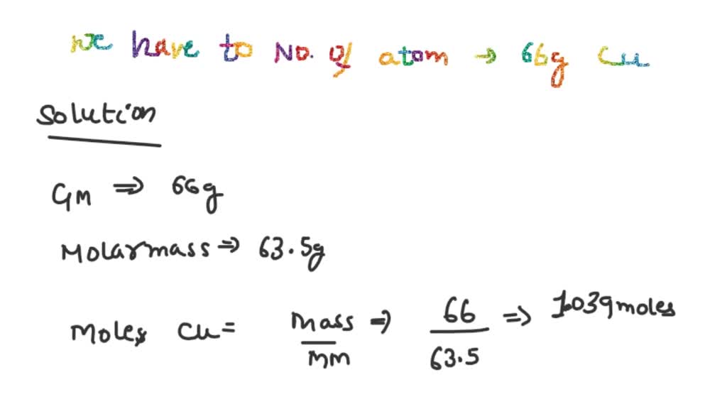 SOLVED: Show all the steps of your calculations for Ni and Cu and your ...