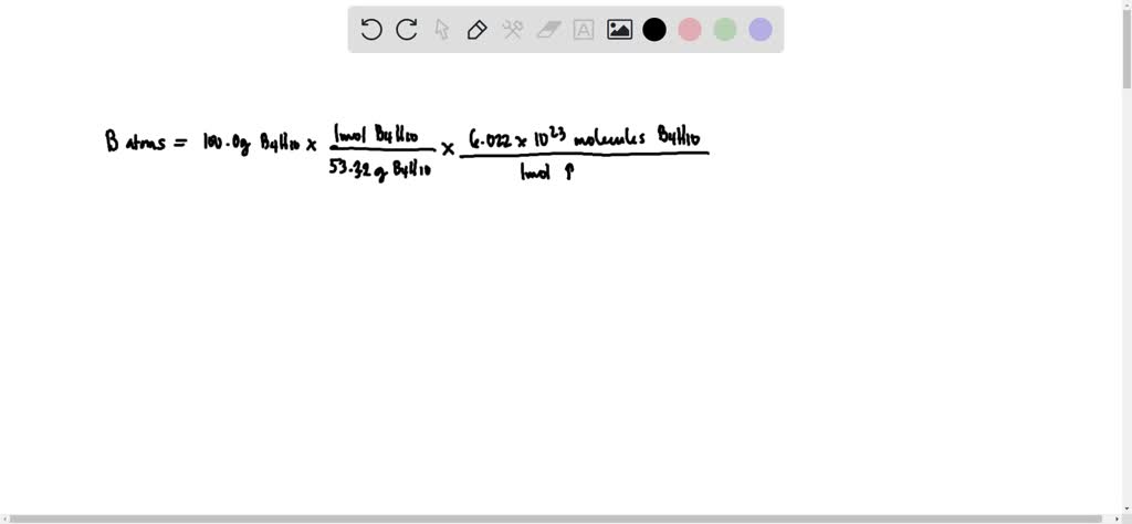 SOLVED: Calculate the number of boron atoms in a 20.0 g sample of ...