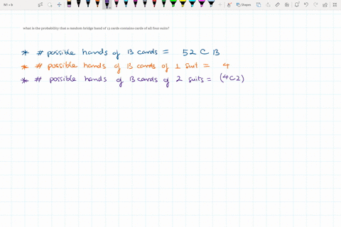 what-is-the-probability-that-a-random-bridge-hand-of-13-cards-contains-cards-of-all-four-suits