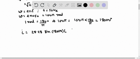 2 a an alternating current varying sinusoidally with...