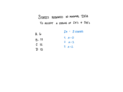 what-is-the-number-of-states-required-in-minimal-dfa-to-accept-the-stringthat-contains-exactly-2-as-and-3-bs-over-the-input-alphabet-aba-6b-11c-12d-13-73168