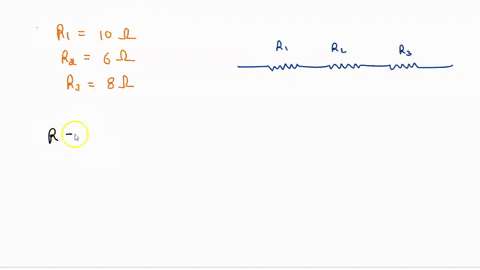 resistances-r1-10-r2-6-r38-are-connected-in-series-calculate-the-total-resistance-current-flowing-in-each-resistance-if-the-potential-difference-is-12v-80226