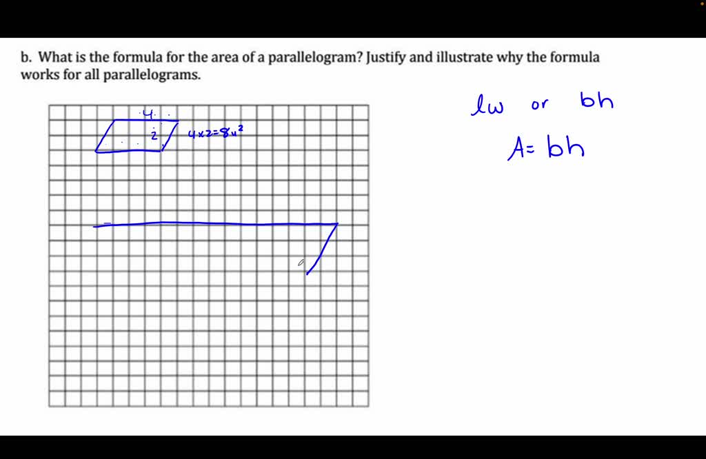 solved-what-is-the-formula-for-the-area-of-a-parallelogram-justify