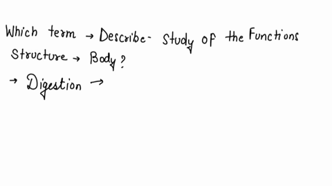 which-term-describes-the-study-of-the-functions-of-the-structures-of-the-body-82542