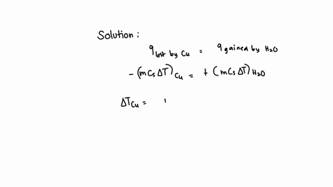 a-1287-g-piece-of-copper-specific-heat-038-jgc-is-heated-and-then-placed-into-4000-g-of-water-initially-at-207c-the-water-increases-in-temperature-to-222c-what-is-the-initial-temperature-of-46656