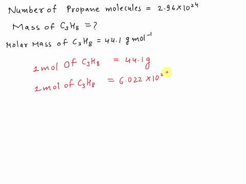 calculate-the-mass-in-grams-of-296-x-1024-molecules-of-propane-the-chemical-formula-for-propane-is-czhs-mass-61614