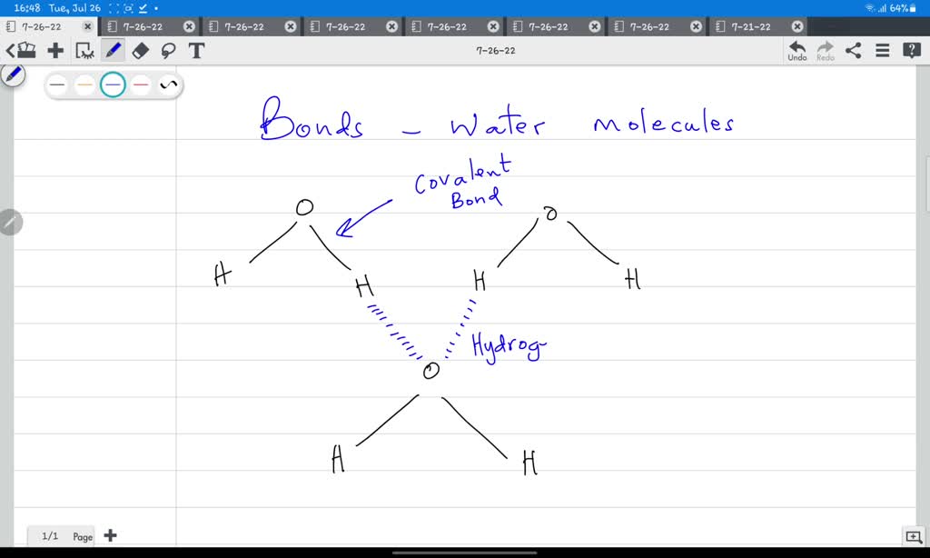 what name is given to the bond between a hydrogen atom and and an 