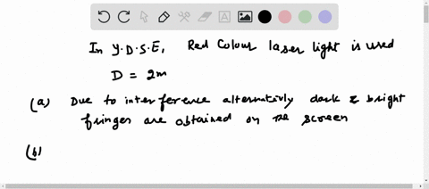 red-laser-light-is-incident-on-a-double-slit-and-an-interference-pattern-appears-on-a-screen-2m-away-describe-what-we-mean-by-saying-an-interference-pattern-appears-b-what-is-the-path-length-34937