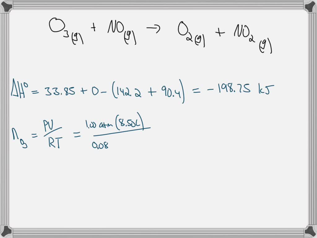 SOLVED Ozone (O3) in the atmosphere can be converted to oxygen gas by