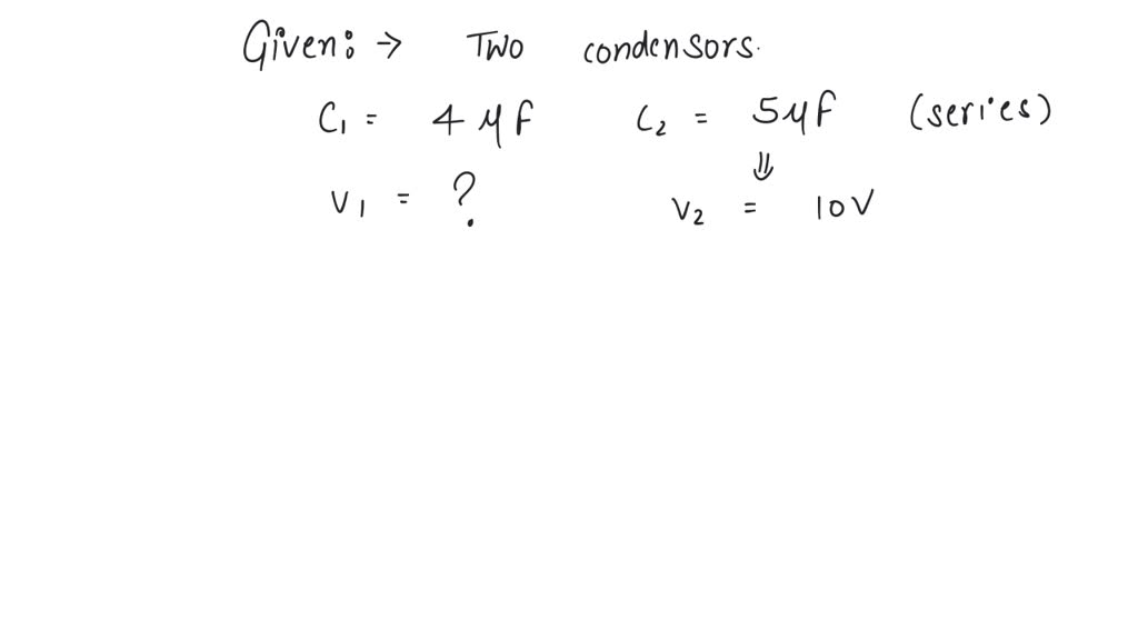 SOLVEDTwo condensers of capacitance 4?F and 5?F are joined in series
