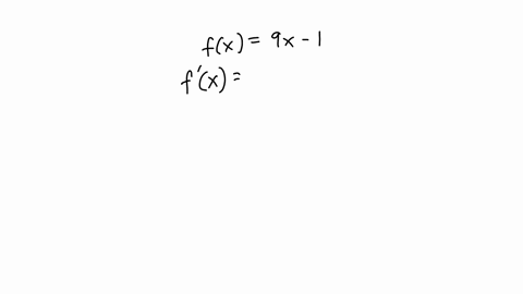 use-the-shortcut-rules-to-mentally-calculate-the-derivative-of-the-given-function-fx-9x1-f-x-68127