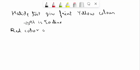 an-unknown-solution-gave-a-red-flame-and-no-precipitate-with-any-of-the-reagents-in-the-solubility-test-the-halide-test-gave-a-faint-yellow-color-write-the-name-and-formula-of-the-dissolved-38648