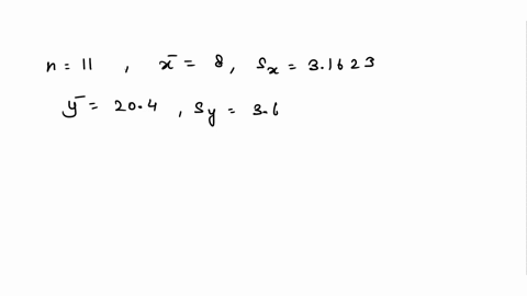 based-on-the-data-shown-below-calculate-the-correlation-coefficient-to-three-decimal-places-x-y-3-1415-4-175-5-1815-6-173-7-1865-8-191-9-2215-10-218-11-2485-12-239-13-2685-08552