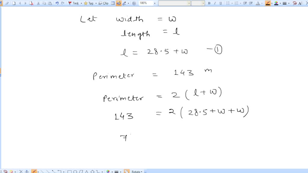 VIDEO solution: 44. Swimming pools The width of a rectangular swimming ...