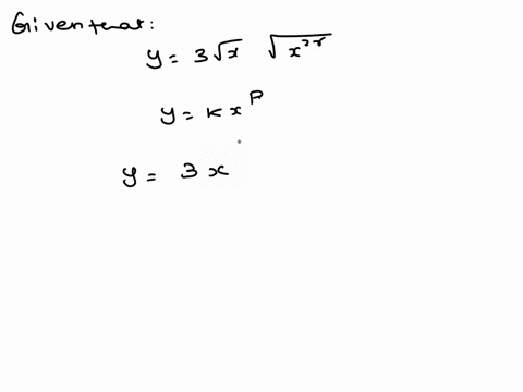 write-the-power-function-in-the-form-y-kx-y-3vvzer-y-kxp-give-values-for-k-and-p-your-answer-may-involve-the-constant-r-97254