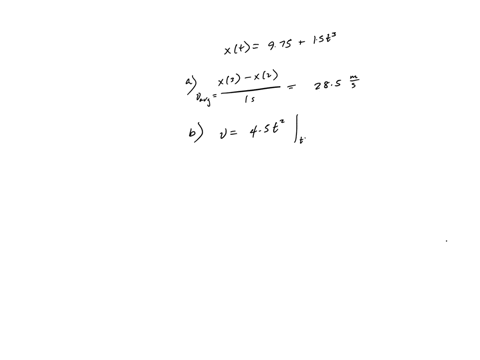 the-position-of-a-particle-moving-along-the-x-axis-is-given-in-centimeters-by-x-975-15t3-where-t-is-in-seconds-calculate-a-the-average-velocity-during-the-time-interval-t-200-s-to-t-300-s-b-83149