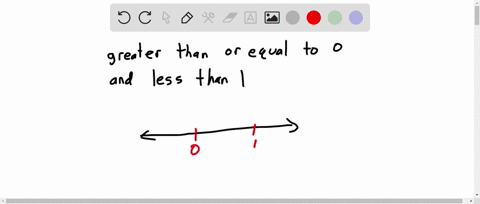 Use interval notation and U to express the following: The...