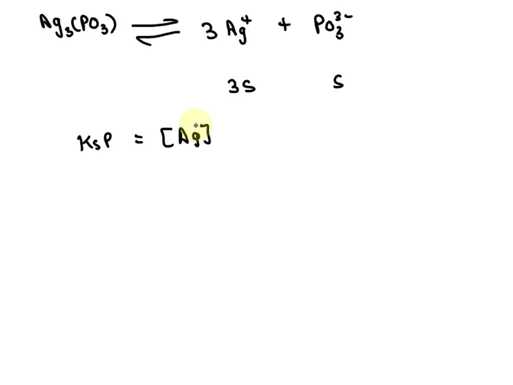 SOLVED Write the solubility equilibrium equation and solubility