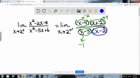 determine-the-infinite-limit-displaystyle-lim_x-to-2fracx2-2x-8x2-5x-6-2