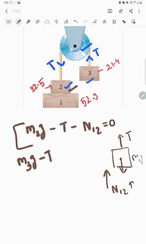 the-drawing-shows-box-1-resting-on-a-table-with-box-2-resting-on-top-of-box-1-a-massless-rope-passes-over-a-massless-frictionless-pulley-one-end-of-the-rope-is-connected-to-box-2-and-the-other-end-i-2