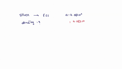 when-silver-crystallizes-it-forms-face-centered-cubic-cells-the-unit-cell-edge-length-is-4087-a-calculate-the-density-of-silver-16888