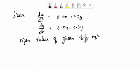 consider-the-systems-of-differential-eguations-dx-04x15y-dt-dy-dt-05-06y-for-this-system-the-smaller-eigenvalue-is-and-the-larger-eigenvalue-is-use-the-phase-plotter-pplane9m-in-matlab-to-de-51133