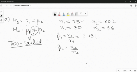 conduct-the-following-test-at-the-010-level-of-significance-by-determining-a-the-null-and-alternative-hypotheses-b-the-test-statistic-and-c-the-critical-value-assume-that-the-samples-were-ob-64138
