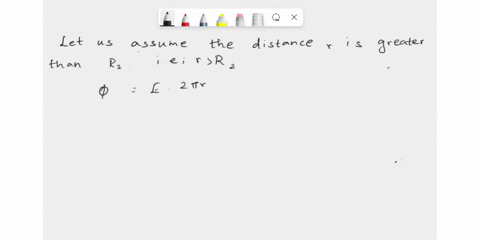 electric-field-20-points-the-charge-is-uniformly-distributed-in-an-infinitely-jong-straight-solid-cylinder-the-radius-is-ri-its-volumetric-charge-density-is-p-the-cylinder-is-coaxially-enclo-85209