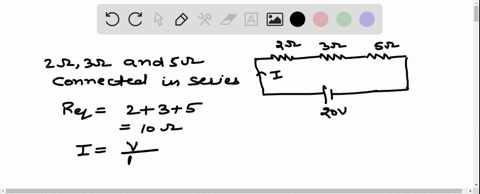 three-resistors-of-resistance-2-3-and-5-are-connected-in-series-to-20-v-source-what-is-the-current-through-the-5-resistor-a-2-a-b-05-a-c-10-a-d-1-a-63473
