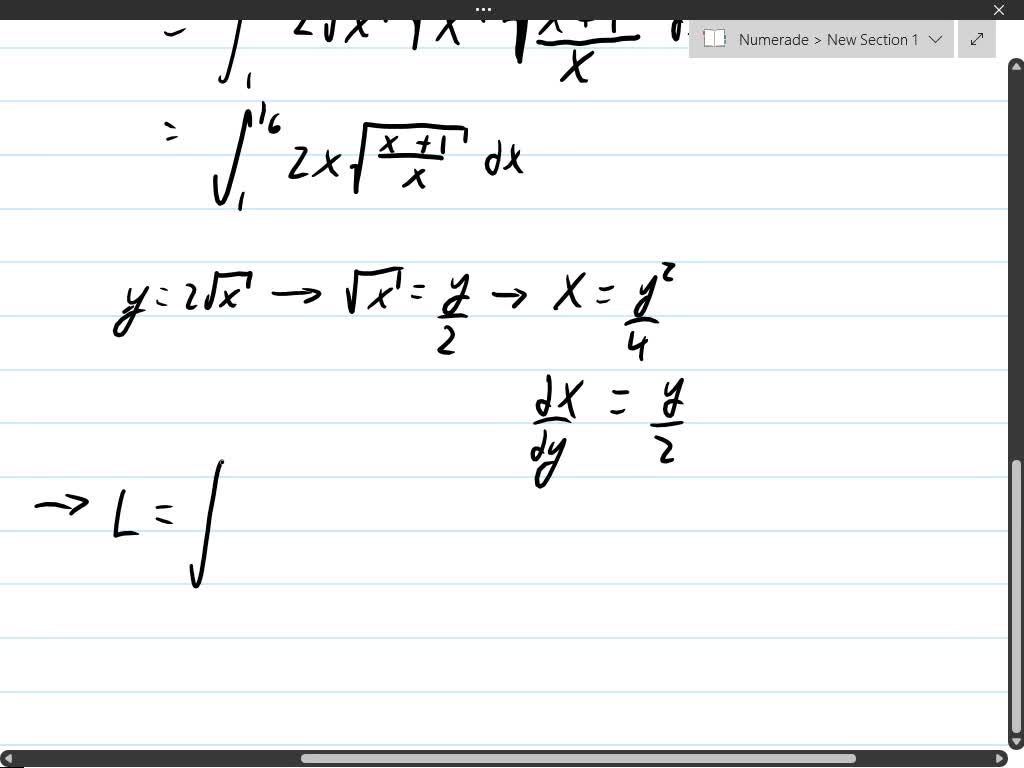 Solved Find The Arc Length Of The Curve J 16 85 6r 2 From X 2 To X 3 A B