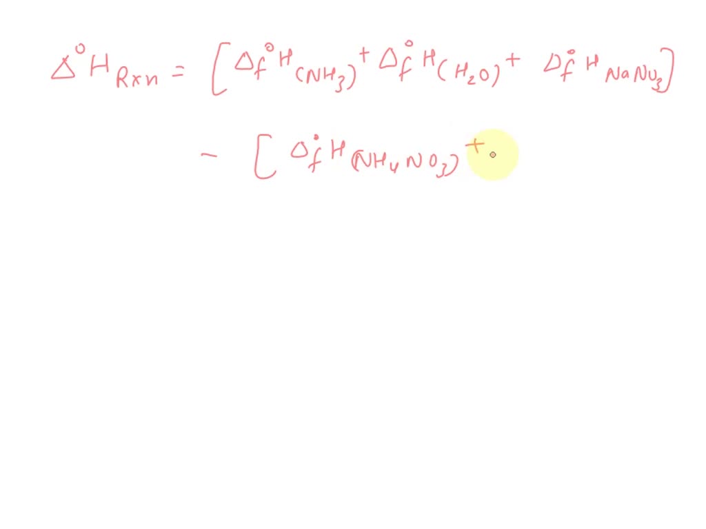 Solved Ammonium Nitrate And Sodium Hydroxide React To Yield Ammonia Water Vapor And Sodium 7735