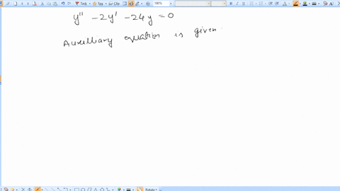 find-general-solution-to-ode-y-2y-24y-0-72603