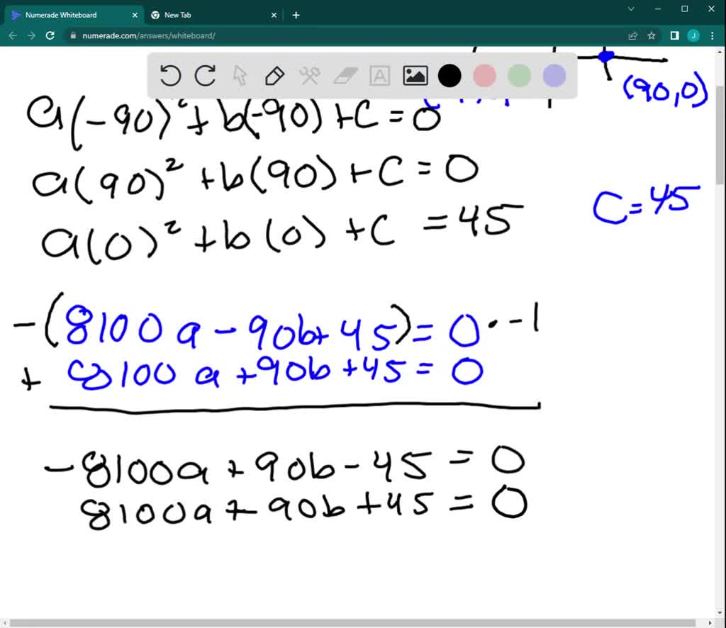 SOLVED: 'A bridge is built in the shape of = parabolic arch: The bridge ...