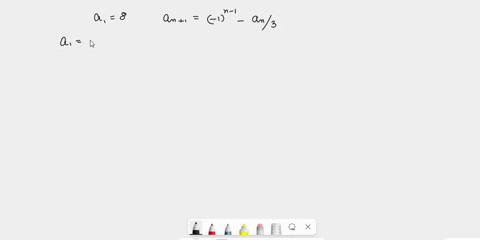 the-first-term-of-a-sequence-along-with-recursion-falmula-for-the-remaining-terms-given-below-write-out-the-first-ten-terms-of-the-sequence-a1-8-8n1-1-jav3-simplify-your-answer-simplify-your-30636