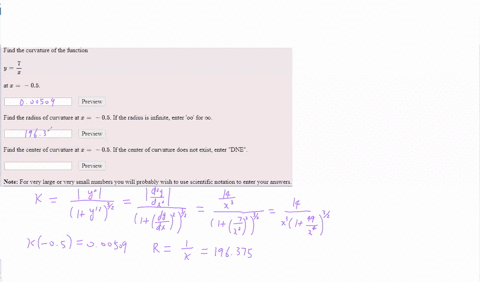 find-the-curvature-of-the-function-y-at-i-05_-preview-find-the-radius-of-curvature-at-05-if-the-radius-is-infinite-enter-for-0-preview-find-the-center-of-curvature-a-05-if-the-center-of-curv-26452