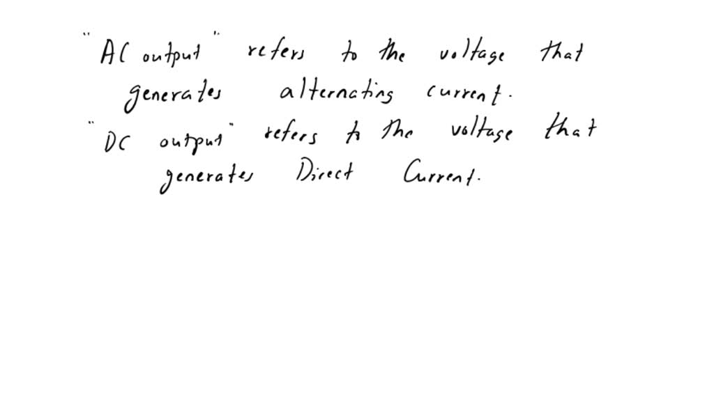 What Is The Difference Between Dc Electricity And Ac Electricity