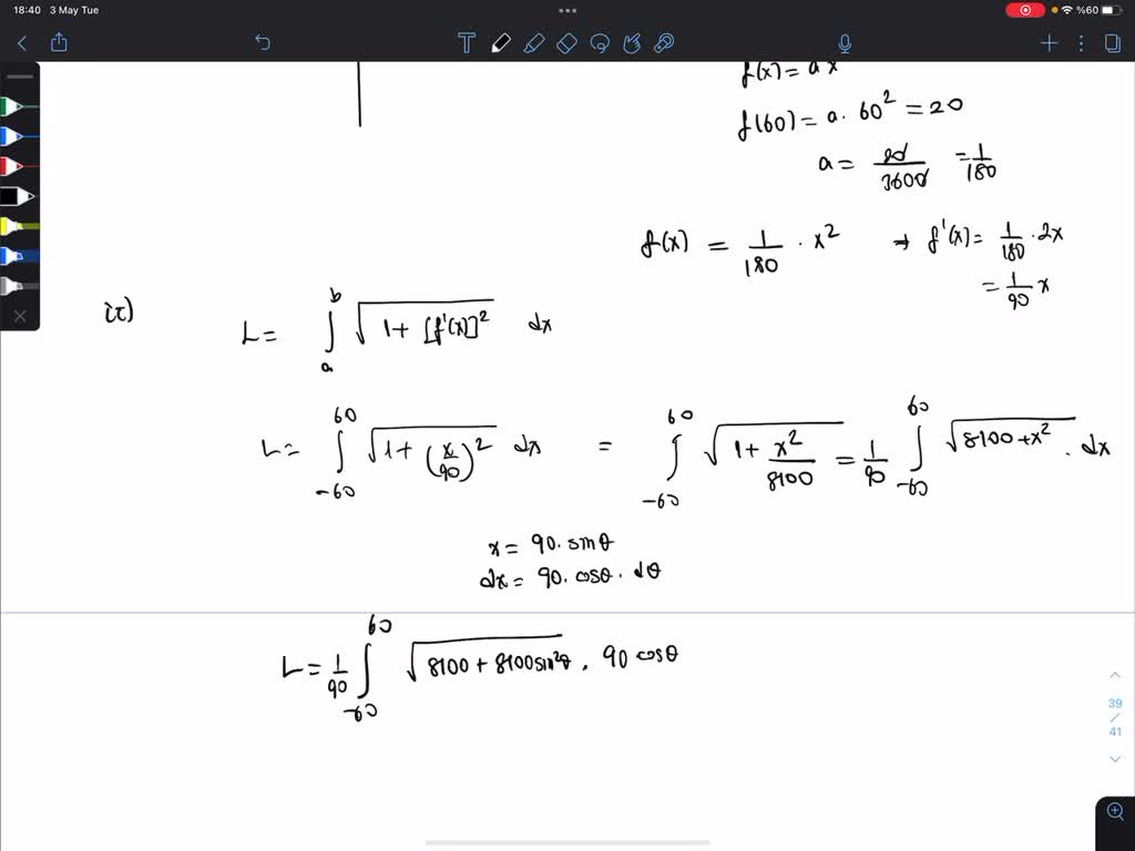 SOLVED 10 points A cable of suspension bridge is suspended (in the
