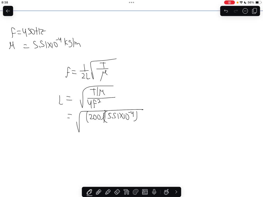 SOLVED A string, fixed at both ends vibrates at a fundamental